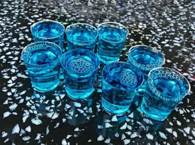 Gik. Blue Wine Phenomena
